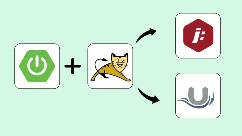 주요 웹 컨테이너 세 가지: Tomcat, Undertow, Jetty